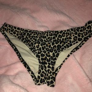 Leopard Print Bikini Bottom